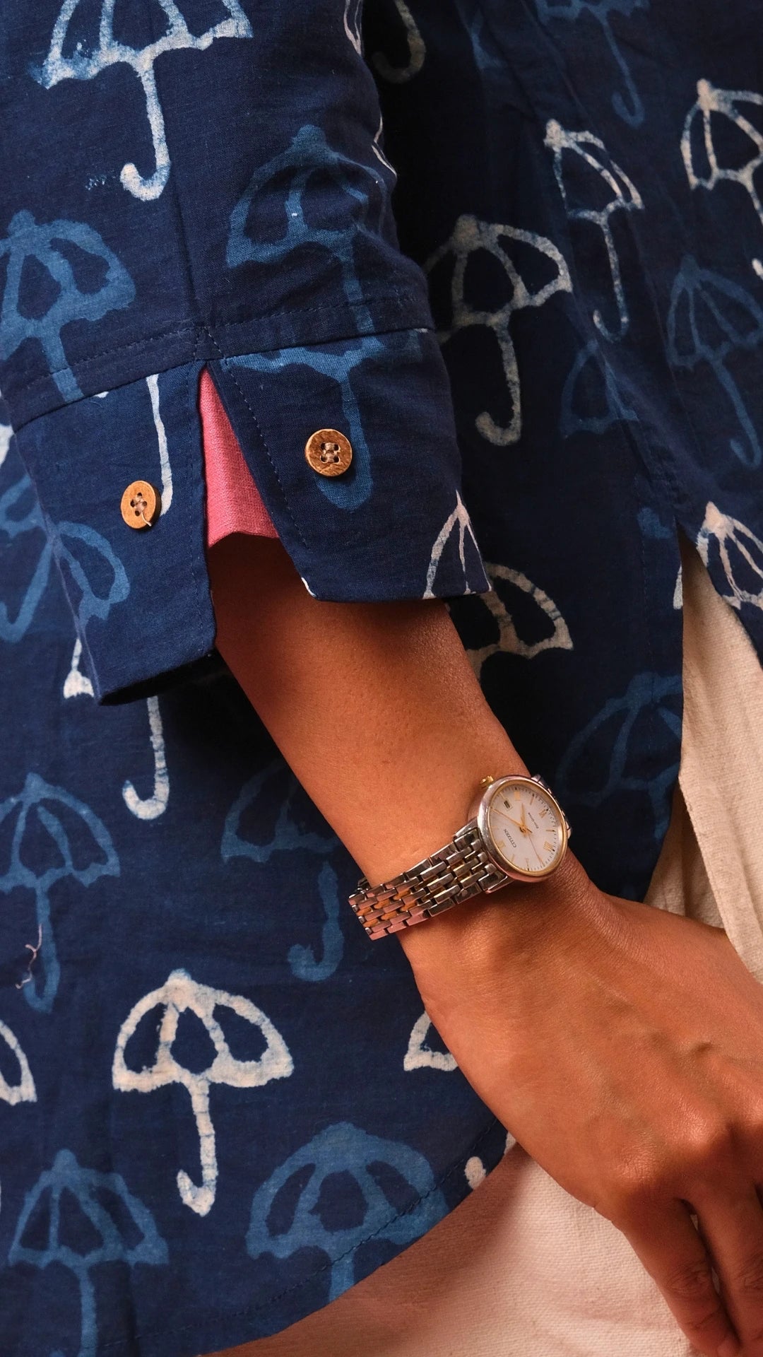 Chaarvi - Indigo Shirt