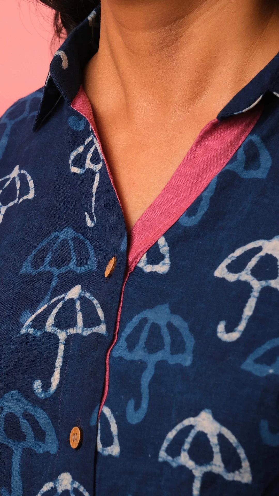 Chaarvi - Indigo Shirt